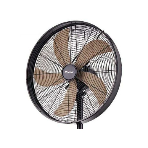HIGH FLOOR FAN  PRSF-80580 45cm 70W BLACK METAL/WOODEN ΤΡΙΠΟΔΟ